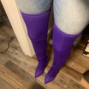 Forever 21 Purple Boots